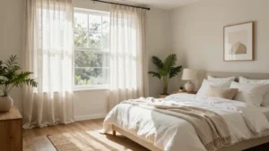 16 Linen Curtains Bedroom Ideas for a Light Airy Feel