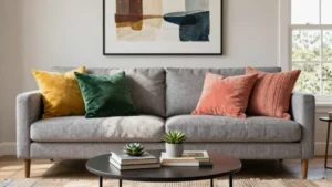 17 Gray Couch Throw Pillows Ideas That Elevate Your Living Room