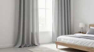 17 Grey and White Curtains Bedroom Ideas for a Timeless Style