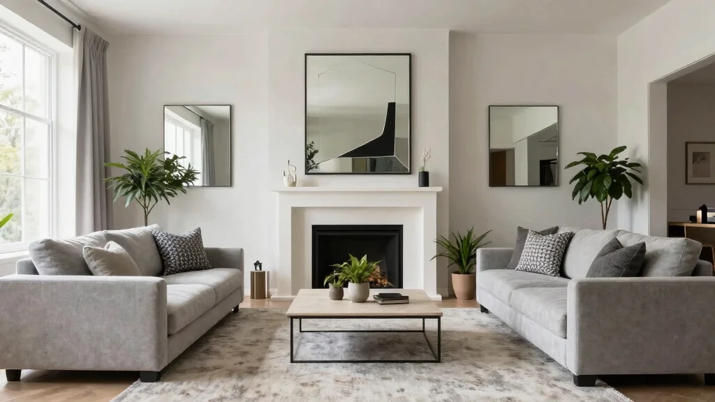 17 Wall Decor with Mirrors Living Room Ideas You'll Love