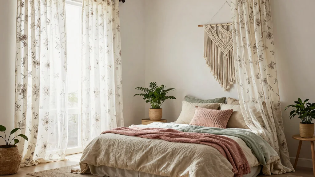 18 Boho Curtains Bedroom Bohemian Style Ideas for a Relaxed Vibe