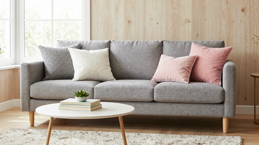 18 Grey Couch with Throw Pillows Ideas for a Stylish Upgrade