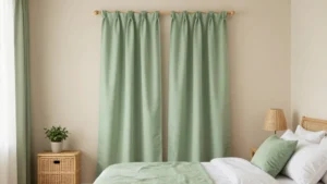 18 Sage Green Curtains Bedroom Ideas for a Soft Organic Look