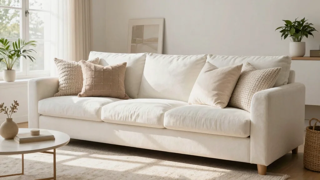 18 Throw Pillows White Couch Ideas for a Clean Aesthetic