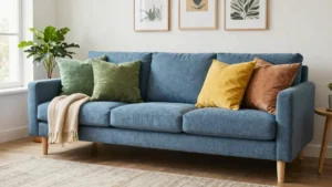 18 Throw Pillows for Blue Couch Ideas That Balance Color Perfectly