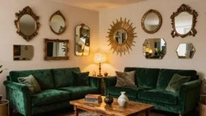 18 Wall of Mirrors Ideas Living Room That Make a Statement