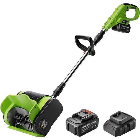 12 inch cordless snow shovel
