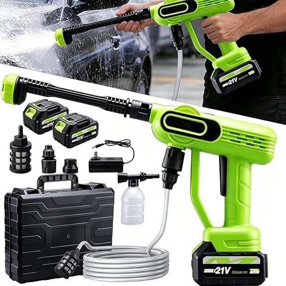 2026 cordless portable pressure washer