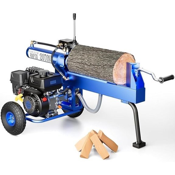 20 ton gas log splitter