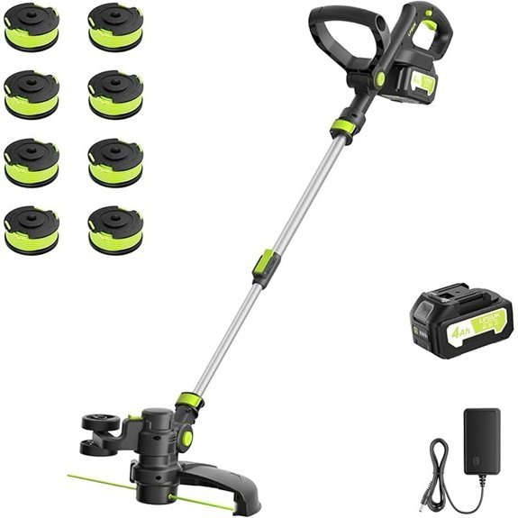 20v cordless trimmer with battery