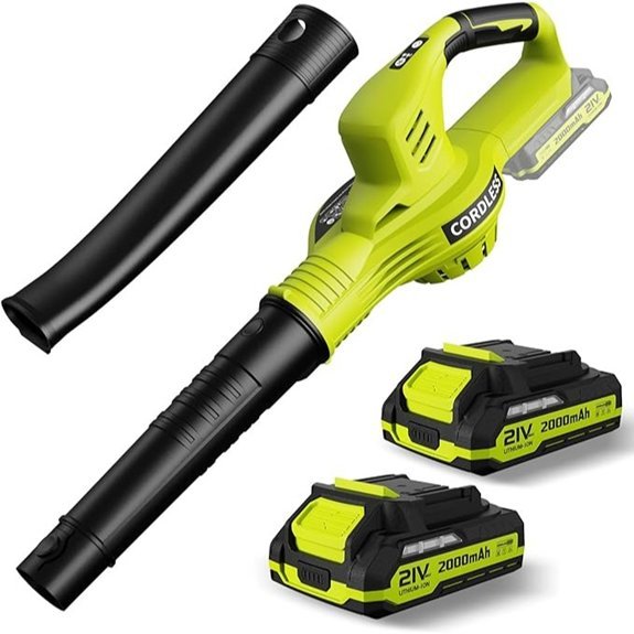 21v cordless blower kit