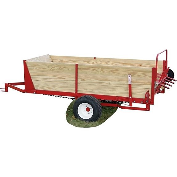 25 bushel towed manure spreader