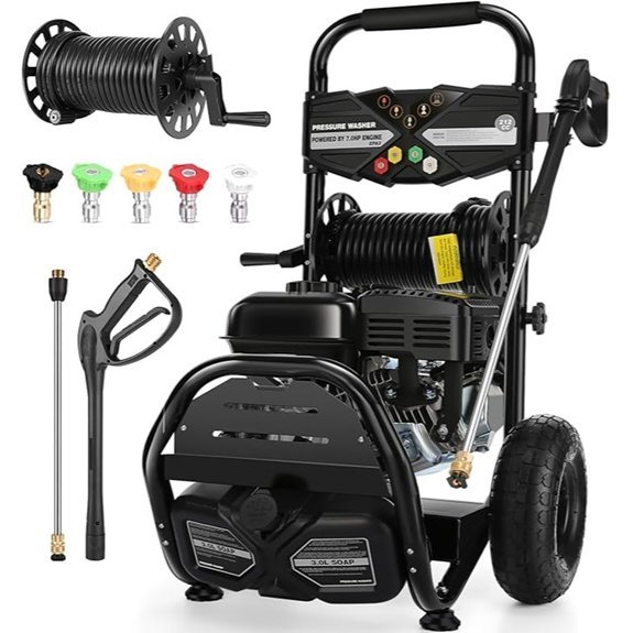 4200 psi gas pressure washer