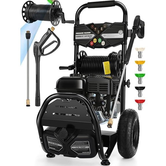 4200 psi gas pressure washer