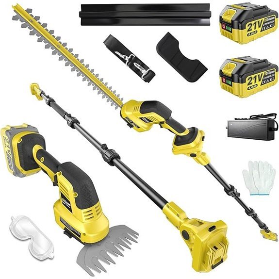 4 in 1 cordless hedge trimmer