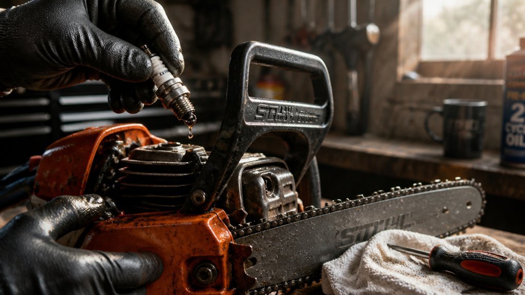 anti flood chainsaw procedure steps