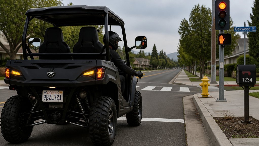 are utvs street legal