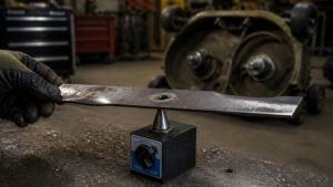 balancing mower blades instructions
