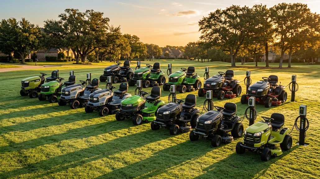 best electric riding mowers 2026