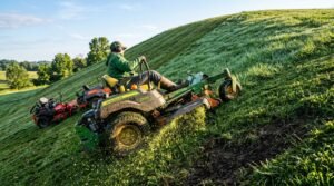 best riding mowers for hills