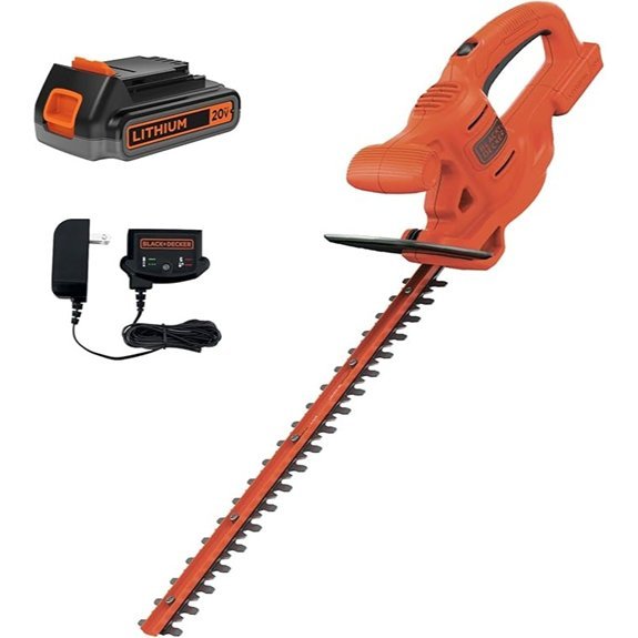 black decker hedge trimmer lht218c1