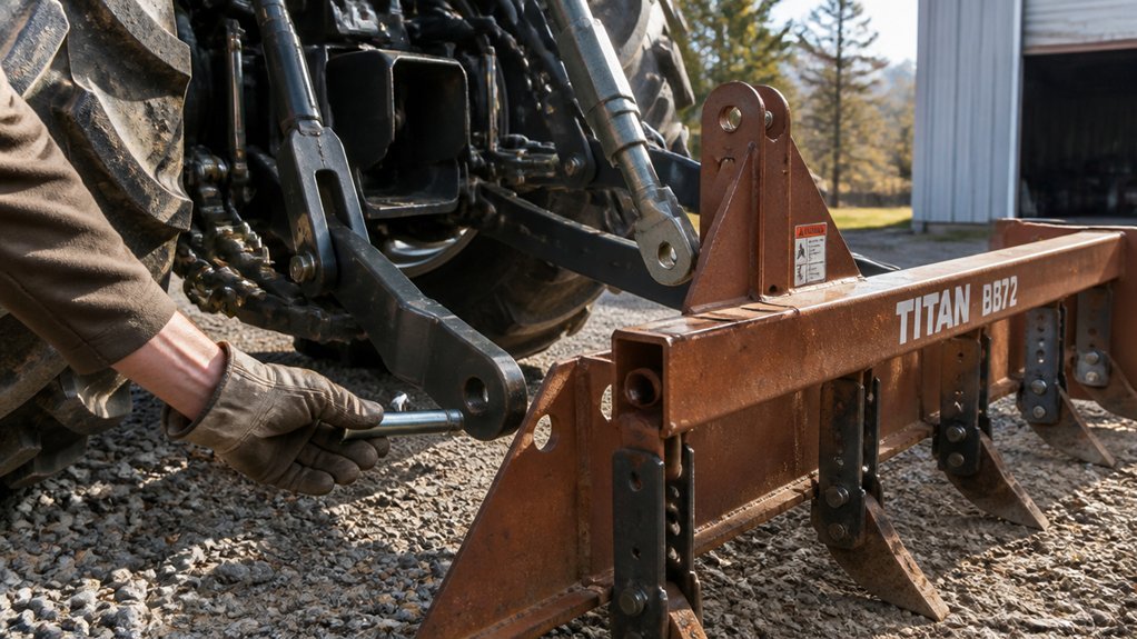 box blade mounting and setup instructions