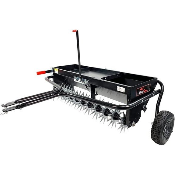 brinly aerator spreader 40 in