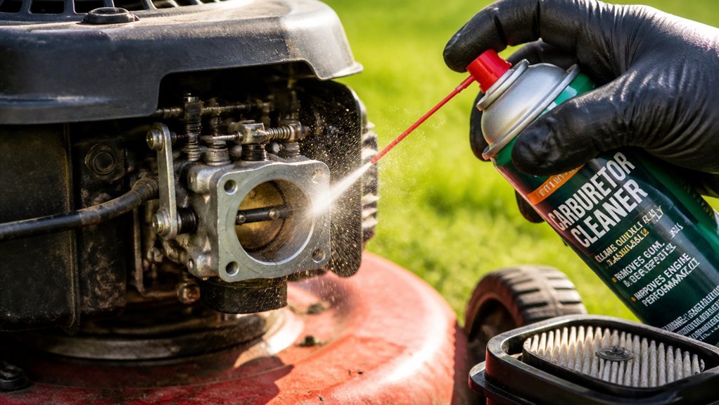 carburetor cleaning without removal