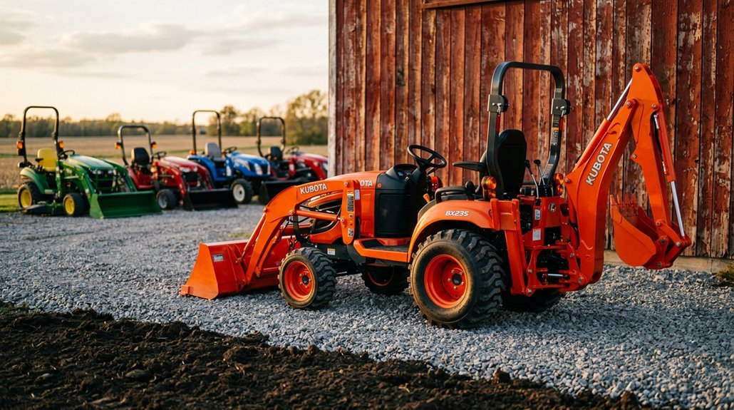 compact tractors with backhoes for 2026