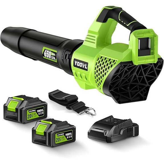 cordless blower with batteries