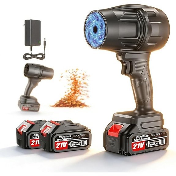 cordless leaf blower with batteries