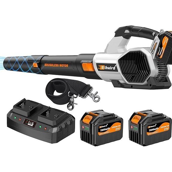 cordless leaf blower with batteries