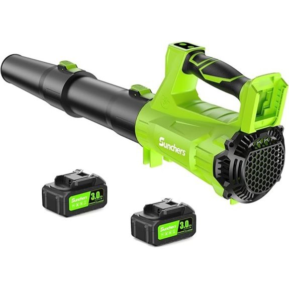 cordless leaf blower with batteries
