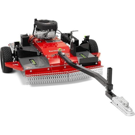 earthquake 44 tow behind mower