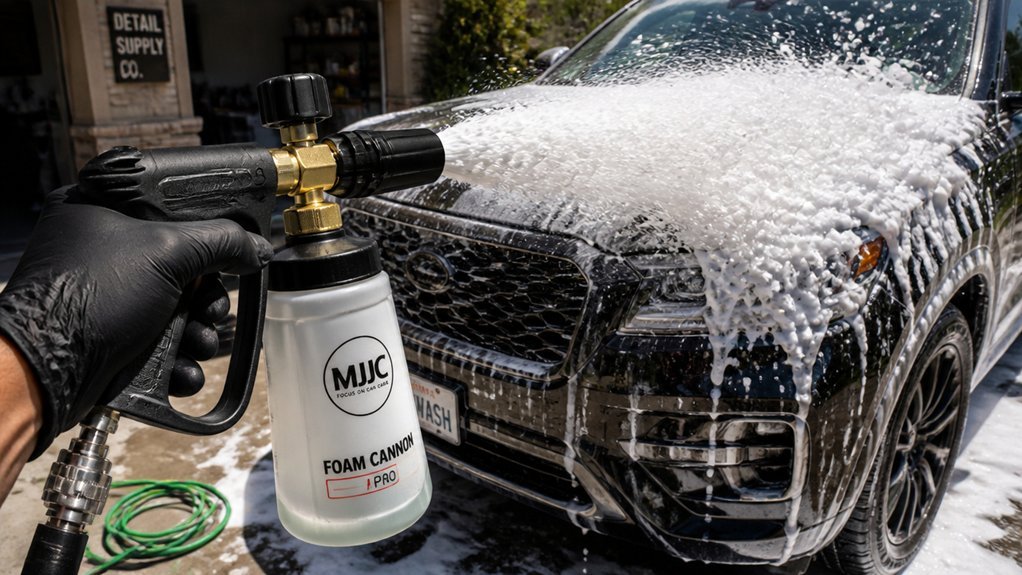 foam cannon usage instructions