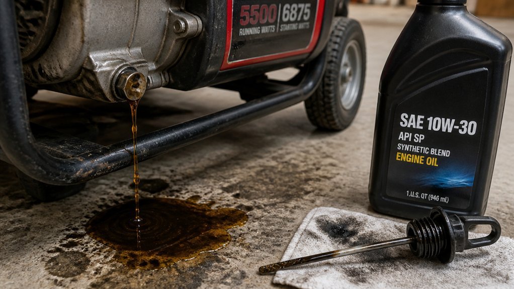 frequent oil changes for daily operation