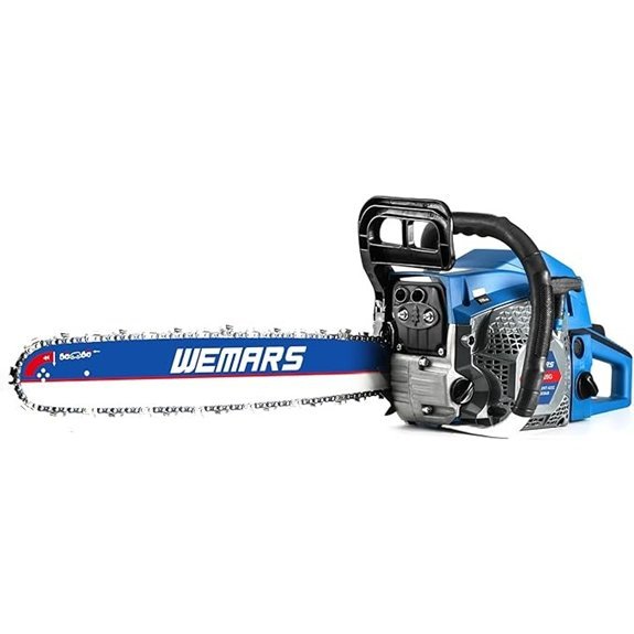 gas powered chainsaw specifications