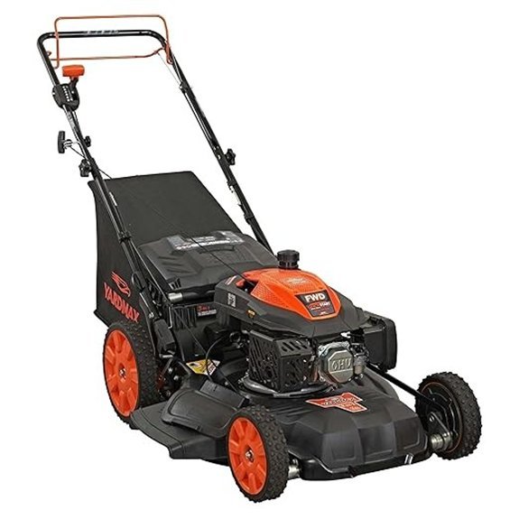 gas powered yard mower 22 self propelled