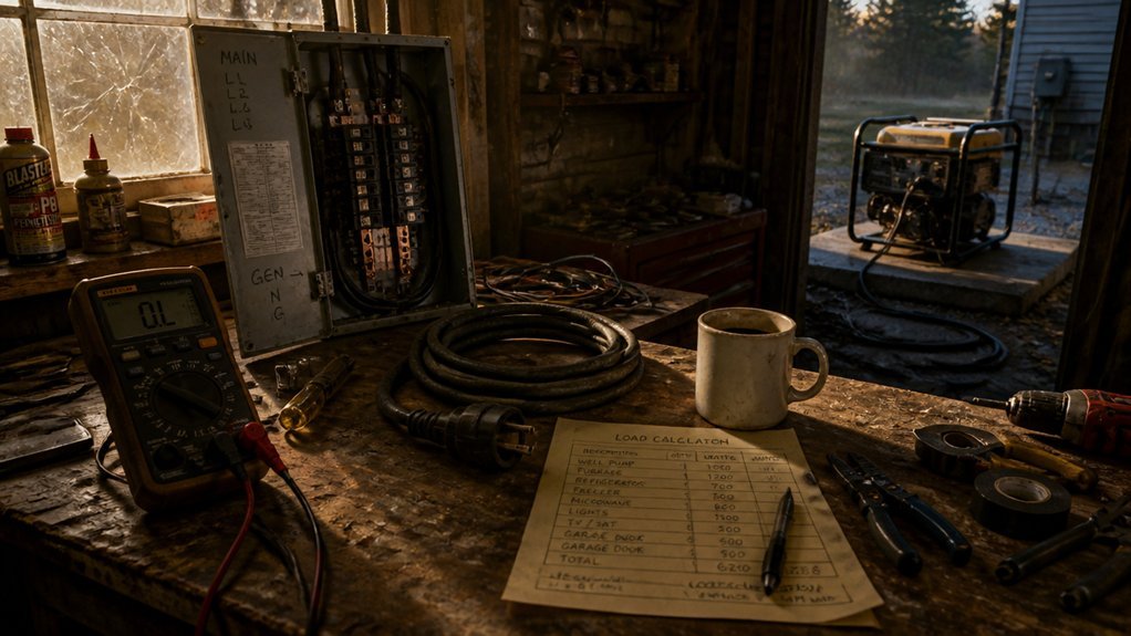 generator sizing depends on four factors
