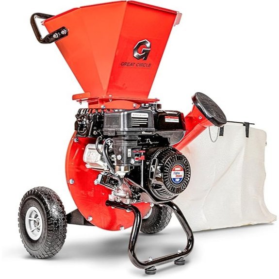 great circle usa gas powered chipper