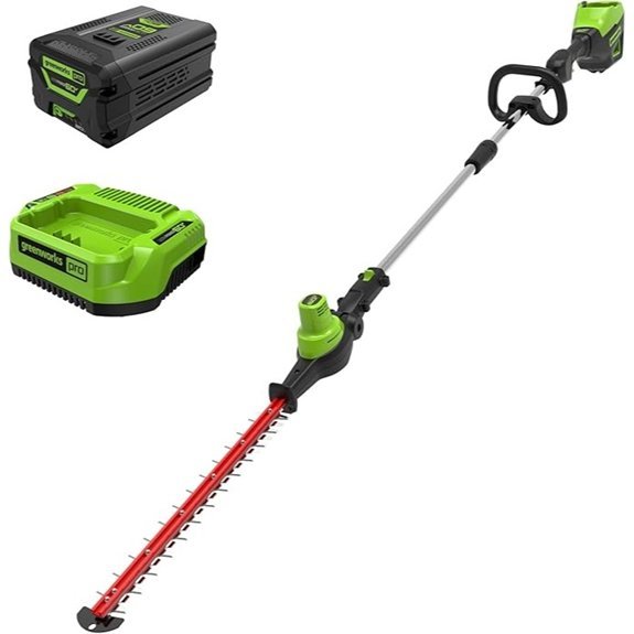 greenworks 60v pole hedge trimmer