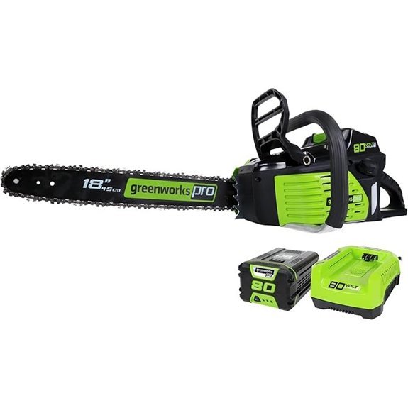 greenworks 80v cordless chainsaw