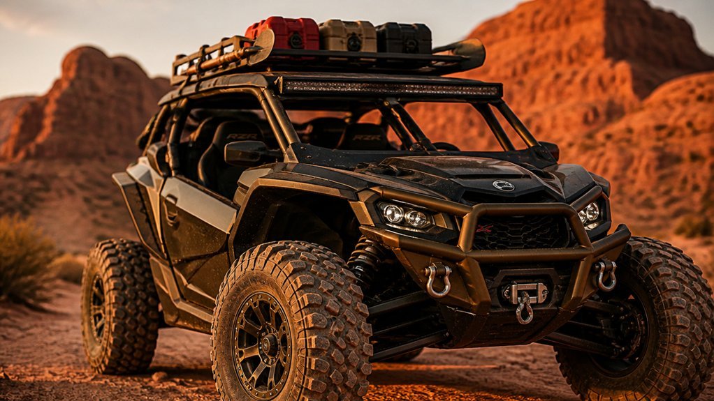 heavy duty utv bumpers and roofs