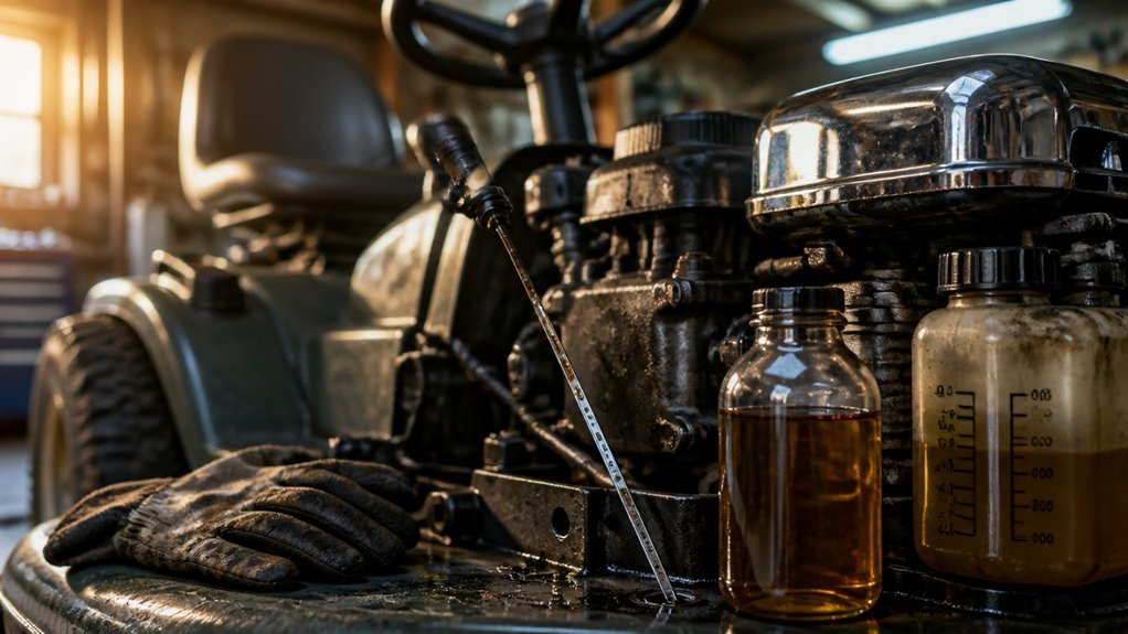 husqvarna mower oil specifications