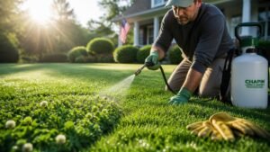 killer methods for lawn clover