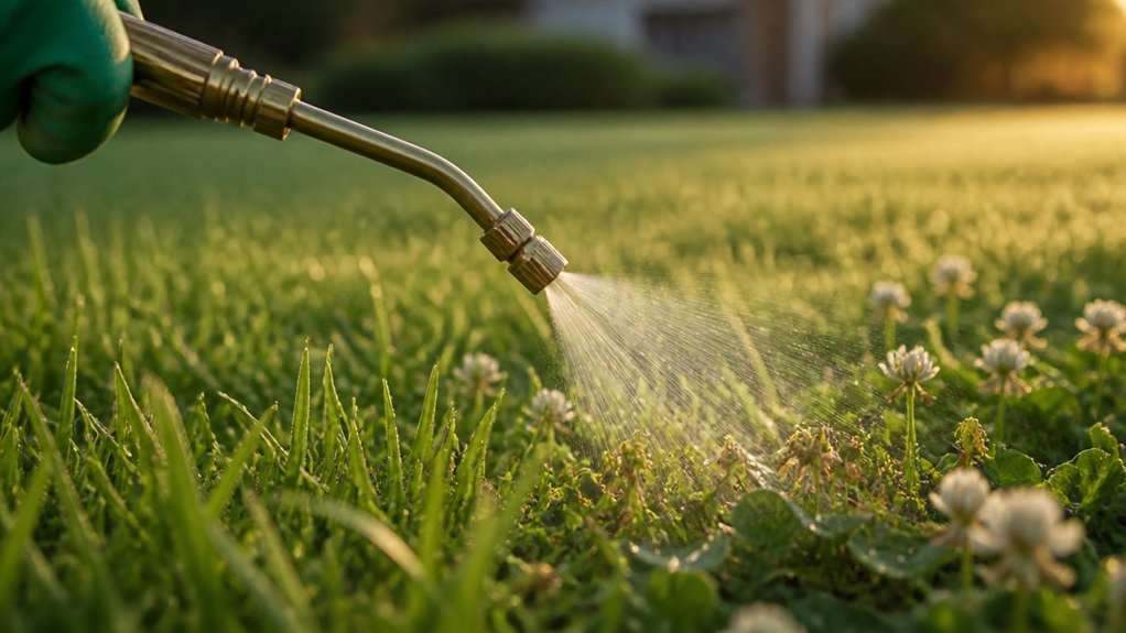 lawn safe post emergent clover control
