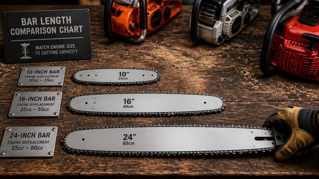 match bar size to engine power