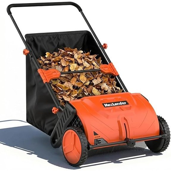 maxlander 21 inch push sweeper