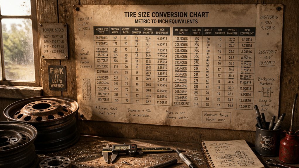 metric tire size conversion guidance