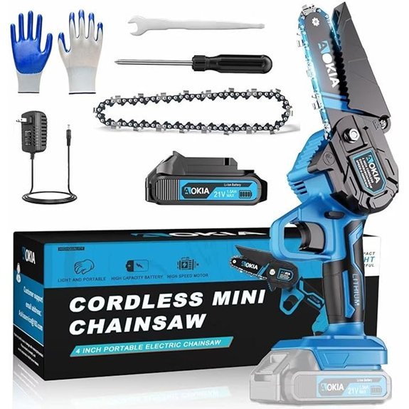 mini chainsaw 20v cordless